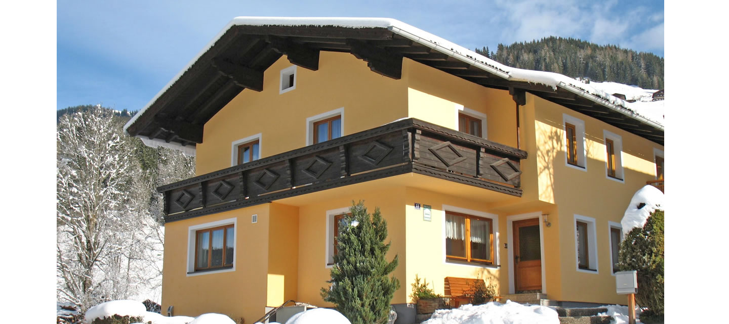Winterurlaub im Haus Schwarzenbacher - Zimmer mit Frühstück und Appartements in Kleinarl